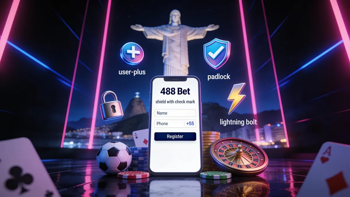 Como começar a apostar na 488 bet para jogadores no Brasil